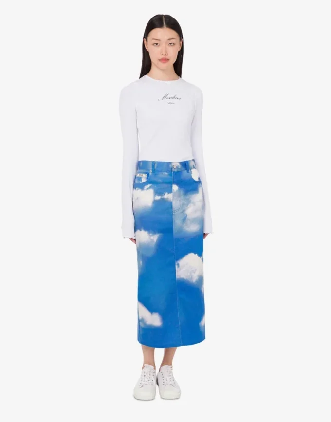 Gonna a campana in cotone Archive Clouds Gonna a campana in cotone Archive Clouds