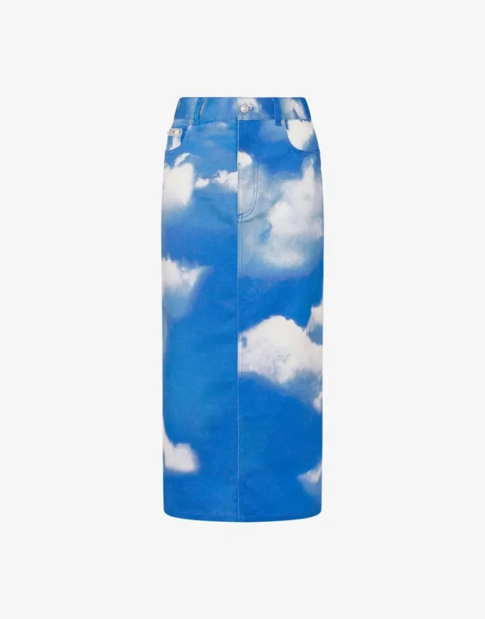 Gonna a campana in cotone Archive Clouds Gonna a campana in cotone Archive Clouds