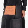 Gonna in denim nero