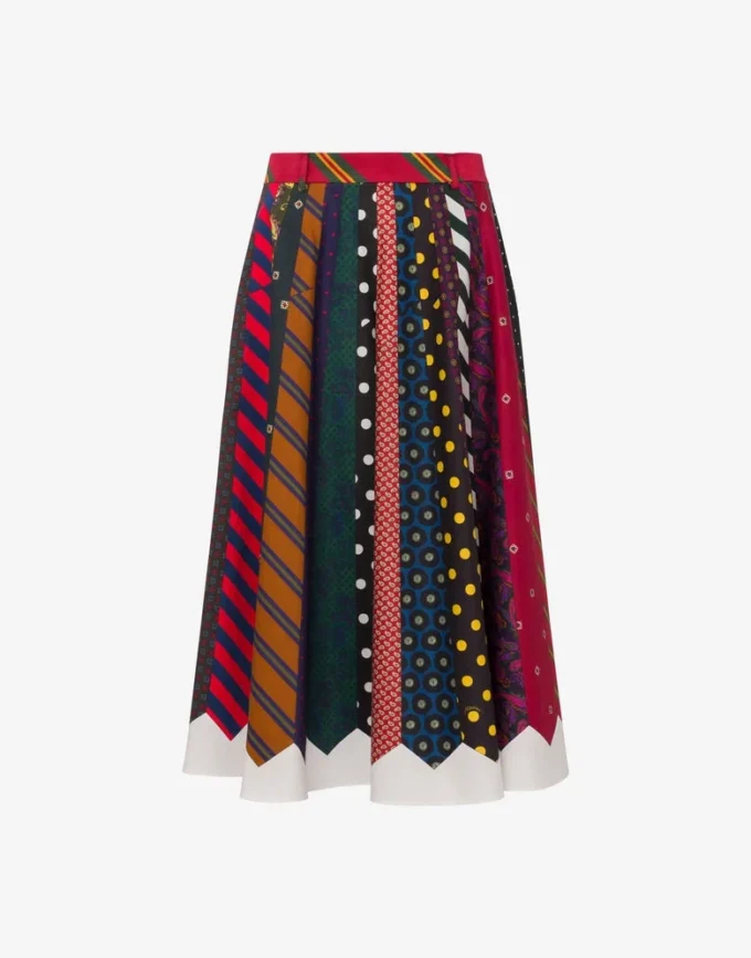 Gonna in gabardine di cotone Archivio Gonna in gabardine di cotone Archivio