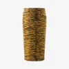 Gonna in gabardine di cotone elasticizzato stampato Gonna in gabardine di cotone elasticizzato stampato
