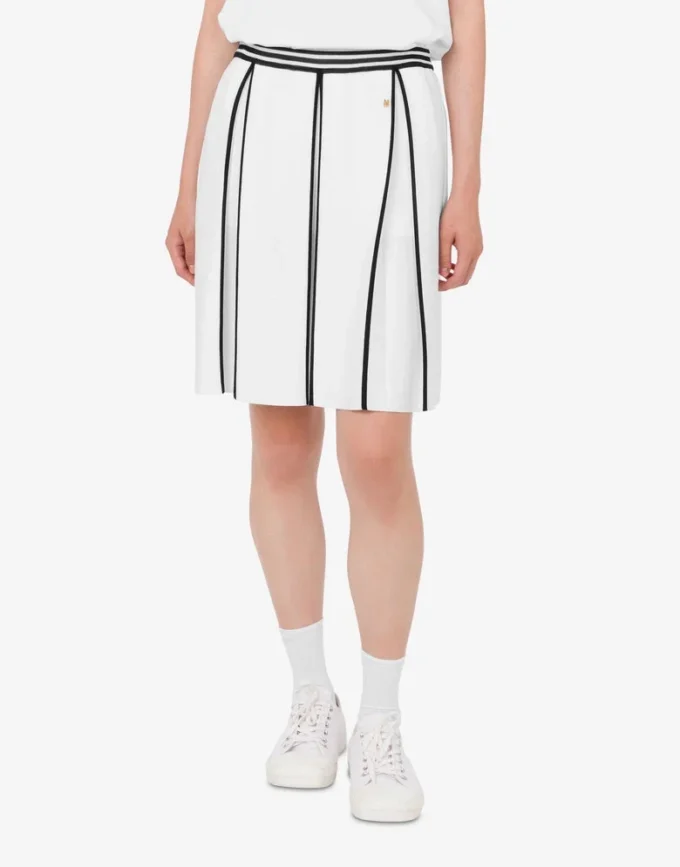 Gonna in maglia elasticizzata Gonna in maglia elasticizzata
