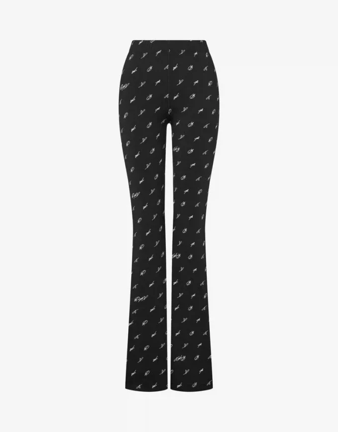 Leggings in jersey tecnico stampato