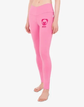 Leggings Moschino Teddy Bear in tessuto tecnico Leggings Moschino Teddy Bear in tessuto tecnico