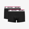 Logo Band set di 2 boxer in jersey elasticizzato