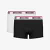 Logo Band set di 2 boxer in jersey elasticizzato