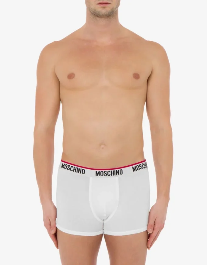 Logo Band set di 2 boxer in jersey elasticizzato