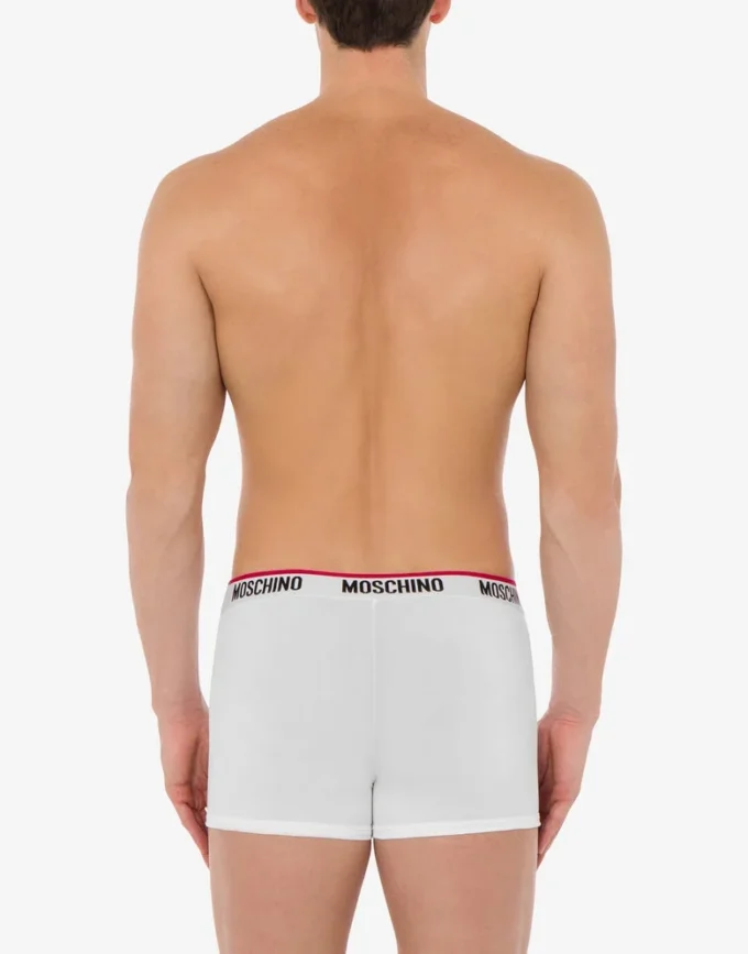 Logo Band set di 2 boxer in jersey elasticizzato