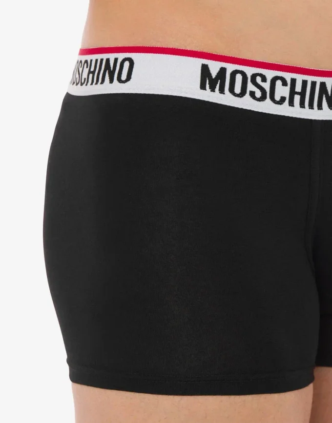 Logo Band set di 2 boxer in jersey elasticizzato