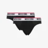 Logo Band set di 2 slip elasticizzati