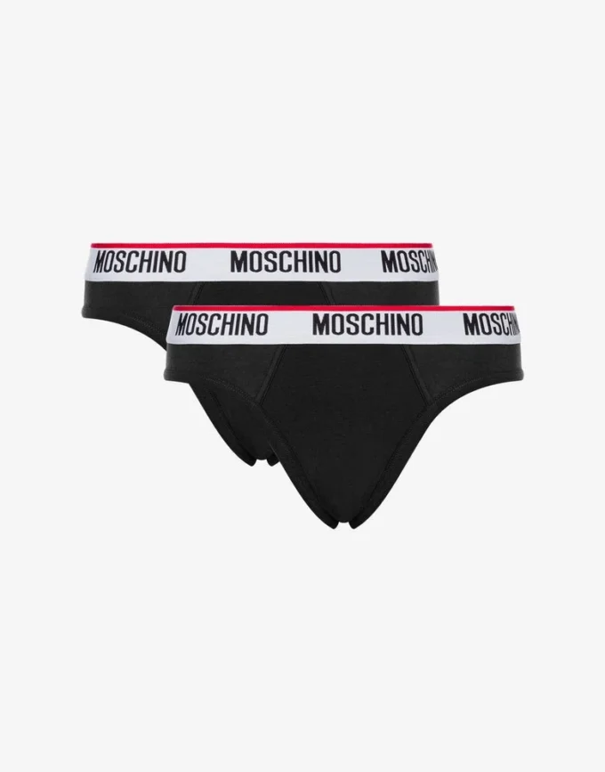 Logo Band set di 2 slip elasticizzati