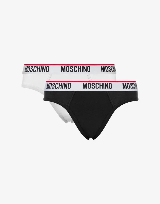 Logo Band set di 2 slip elasticizzati