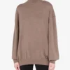 Maglione a collo alto in lana Golden M
