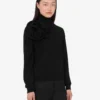 Maglione a collo alto in lana merino