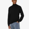 Maglione a collo alto in misto lana Golden M