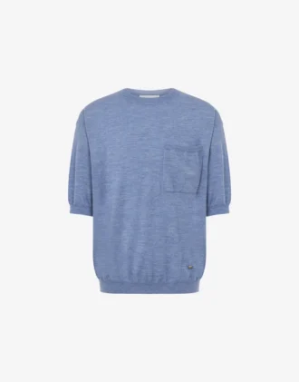 Maglione in lana e seta Golden M