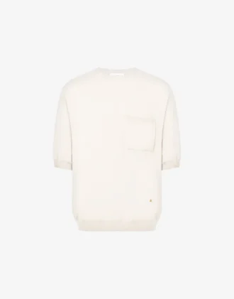 Maglione in lana e seta Golden M