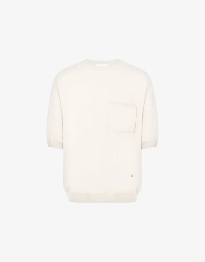 Maglione in lana e seta Golden M