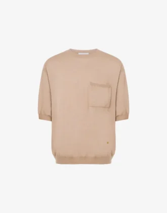 Maglione in lana e seta Golden M
