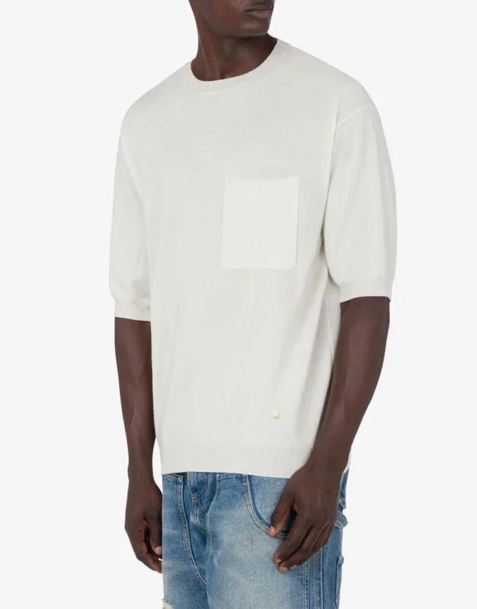 Maglione in lana e seta Golden M