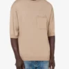 Maglione in lana e seta Golden M
