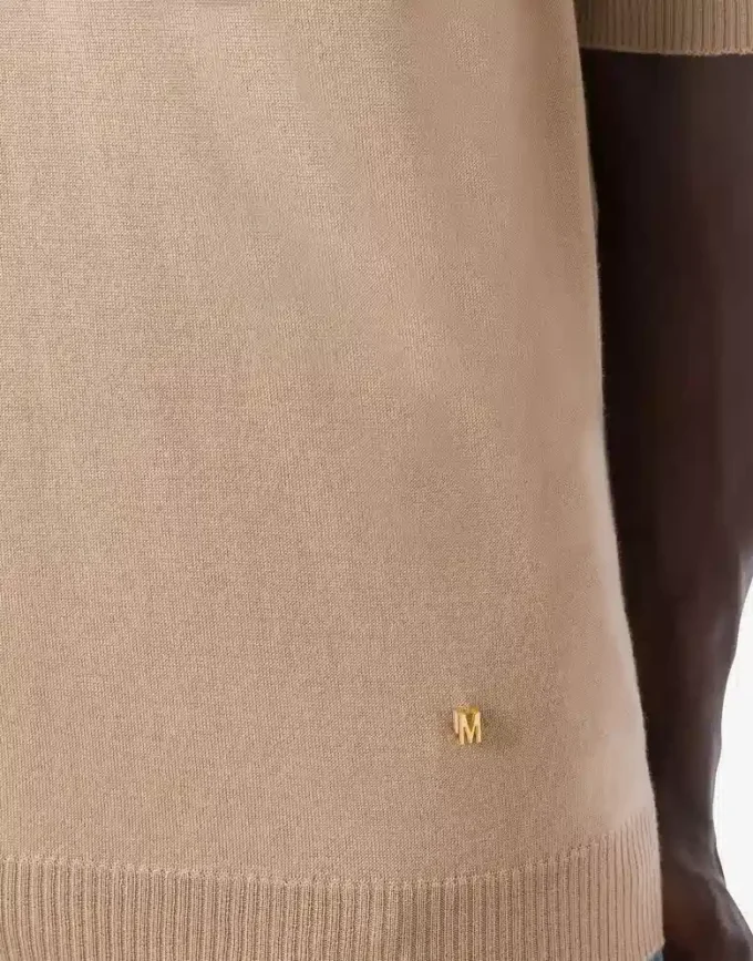 Maglione in lana e seta Golden M