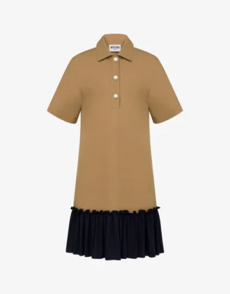 Abito in twill di cotone
