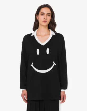 Maglione Smiley® in lana merino extrafine Maglione Smiley® in lana merino extrafine