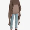 Mantello in mohair spazzolato