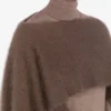 Mantello in mohair spazzolato