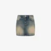 Minigonna in denim di cotone Minigonna in denim di cotone