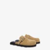 Mules in pelle scamosciata