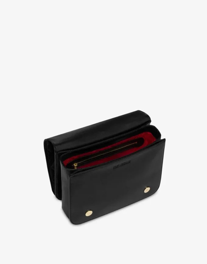 Borsa a tracolla trapuntata lucida Borsa a tracolla trapuntata lucida