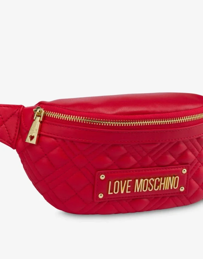 Nuova borsa a tracolla trapuntata lucida Nuova borsa a tracolla trapuntata lucida