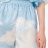 Pantaloncini in twill di seta Nuvole d’archivio