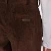 Pantaloni cropped in velluto a coste Pantaloni cropped in velluto a coste