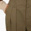 Pantaloni in cotone a diagonale Pantaloni in cotone a diagonale