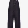 Pantaloni in denim di cotone Pantaloni in denim di cotone