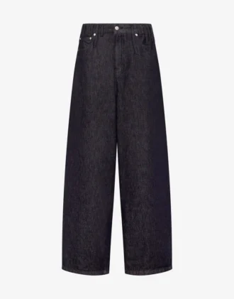 Pantaloni in denim di cotone