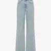 Pantaloni in denim di cotone Pantaloni in denim di cotone