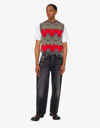 Pantaloni in denim di cotone