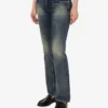 Pantaloni in denim di cotone Pantaloni in denim di cotone