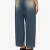 Pantaloni in denim di cotone Pantaloni in denim di cotone