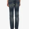 Pantaloni in denim di cotone Pantaloni in denim di cotone