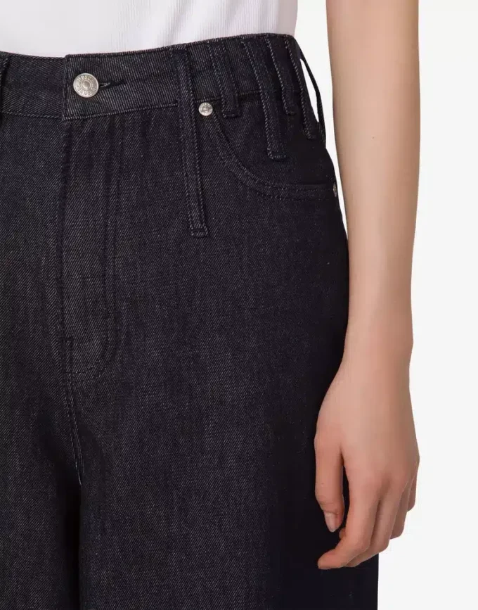 Pantaloni in denim di cotone Pantaloni in denim di cotone