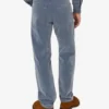 Pantaloni in denim floccato Pantaloni in denim floccato