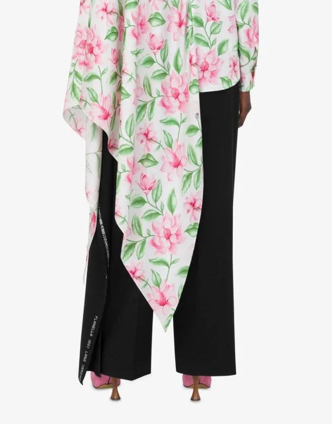 Pantaloni in flanella di lana