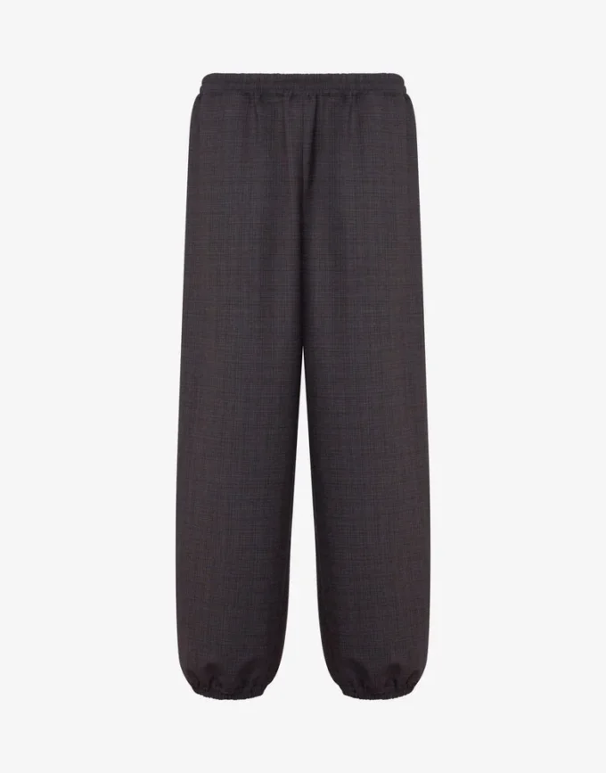 Pantaloni in misto lana elasticizzata Pantaloni in misto lana elasticizzata