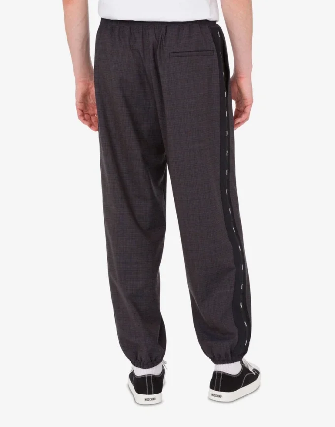 Pantaloni in misto lana elasticizzata Pantaloni in misto lana elasticizzata