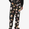 Pantaloni in raso stampato Pantaloni in raso stampato